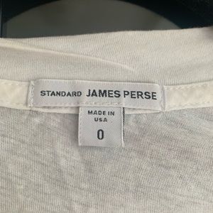 James Perse Long sleeve tee- size 0
